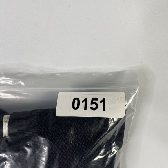 Exclusively Misook Sweater Womens XS Black Cardigan Button Hoodede Pocket Belted - Picture 9 of 9